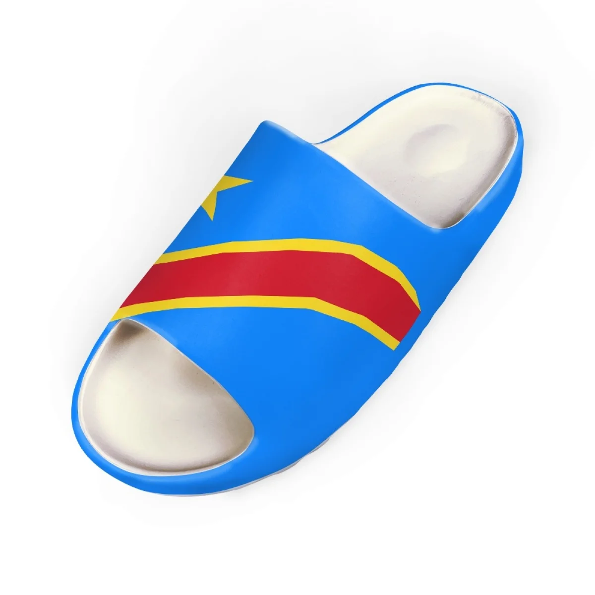 Slippers for Woman Men Congo Country Flag Print Anti-slip Anti-Odor House Shoes Cushion Comfortable to Wear Flip Flops Hot Sales