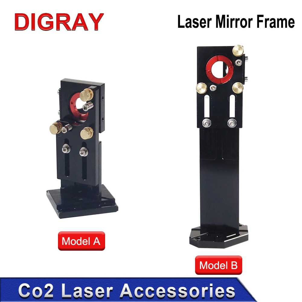 

DIGRAY Co2 Laser Head First Mirror Mount Dia.25mm Reflective Mirror Integrative Mount for Laser Engraving and Cutting Machine