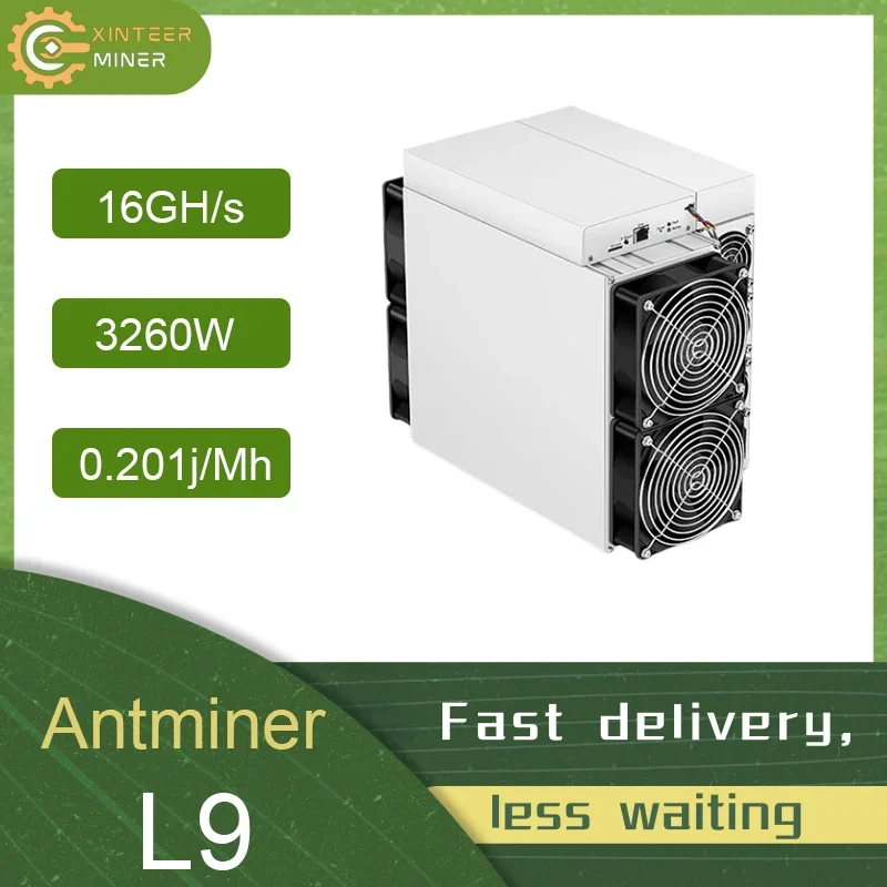 

Новинка, Bitmain Antminer L9 16GH/S 3260W, Майнер LTC & DOGE Asic, бесплатная доставка