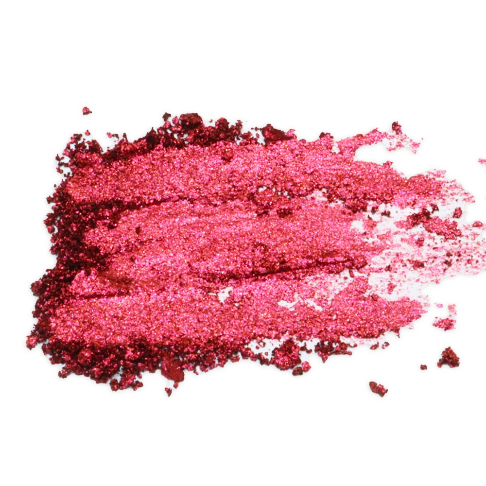 High Pigment Quality Cosmetic Long Lasting Brilliant Bright Fortune Red  Eye Makeup Single Eyeshadow