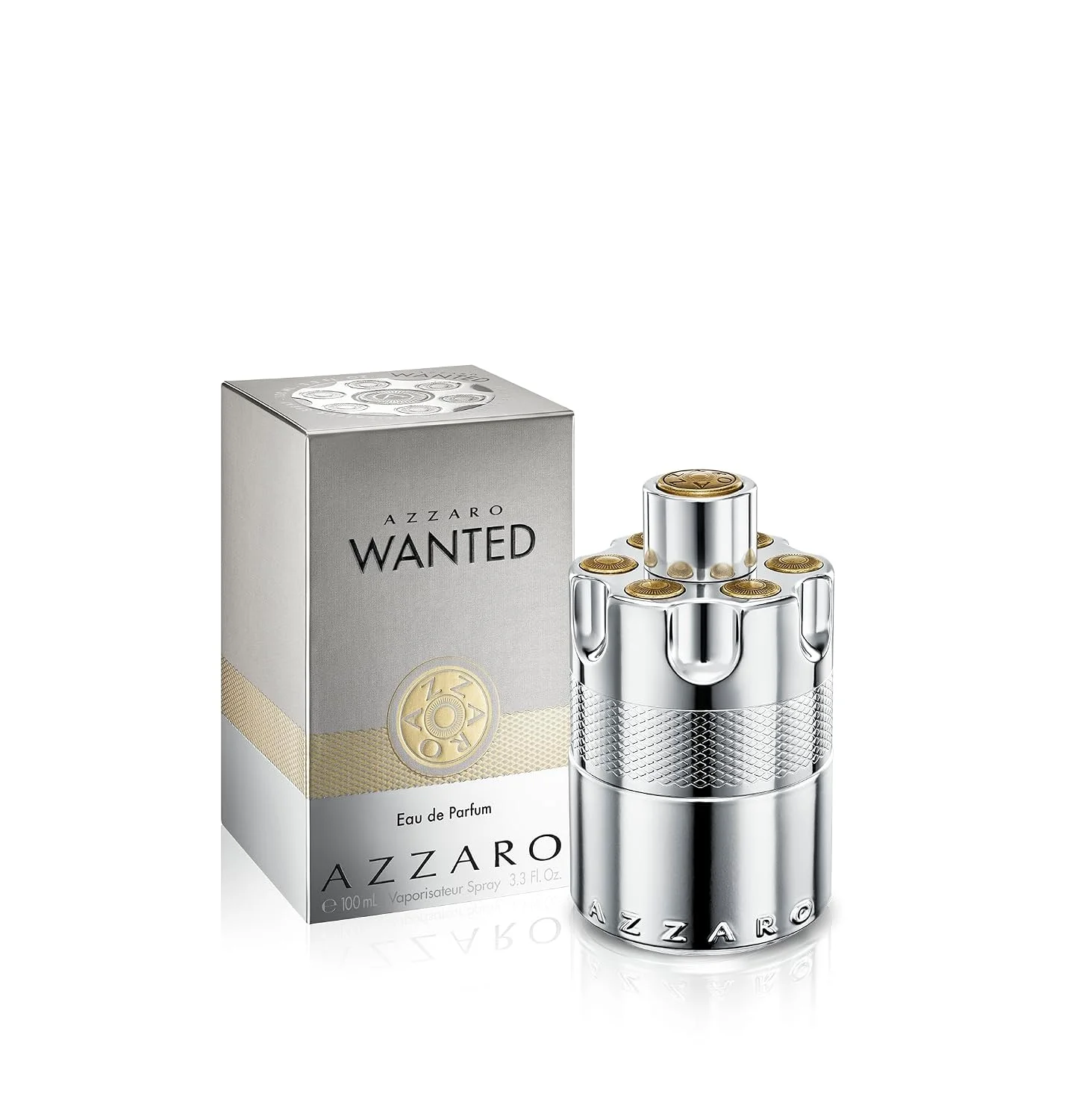 Azzaro Wanted Woody Spicy Eau de Parfum, Parfum Chaleureux, Revitalisant et Dynamique, Vaporisateur Cosmétique Longue Durée, Coffret Cadeau pour Fêtes et Célébrations