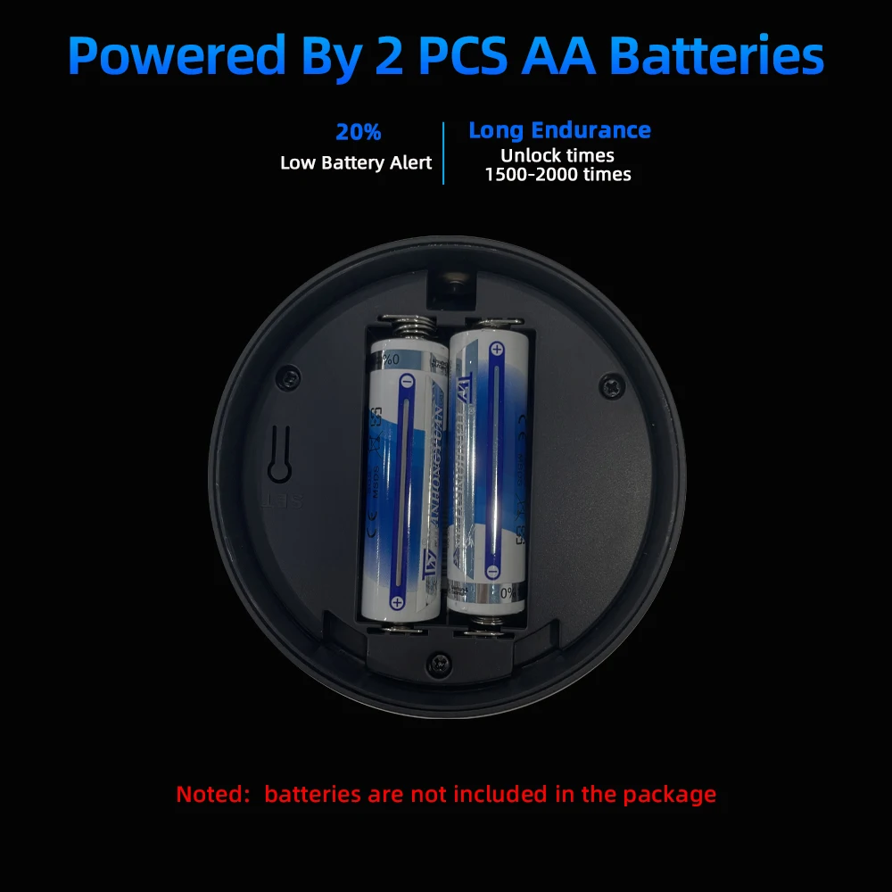 RAYKUBE FPT1 Tuya BLE ذكي لاسلكي بصمة كلمة المرور قفل لوحة المفاتيح الرقمية لا يوجد حفر تركيب العمل لقفل A1 Pro #6