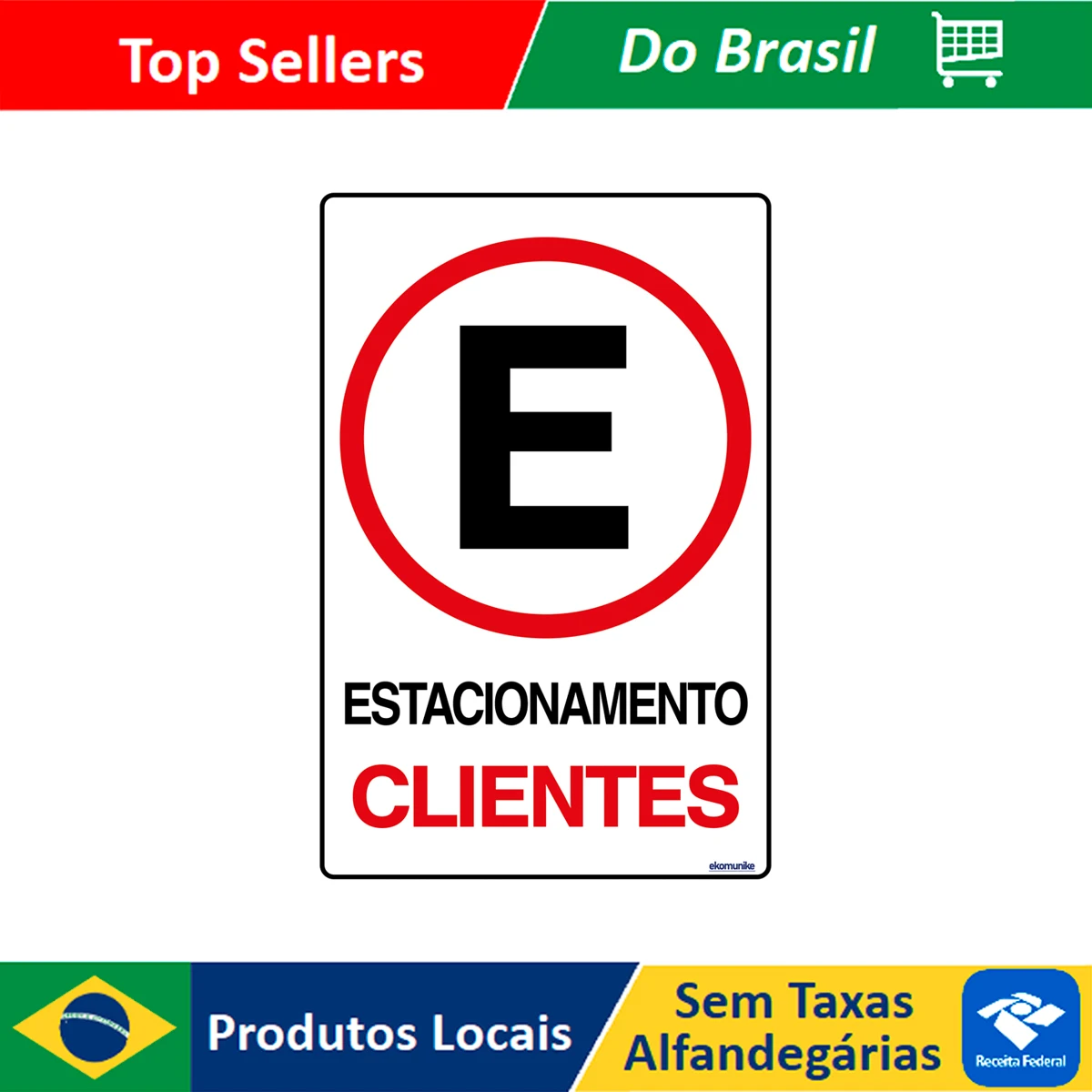 Car Parking Plate Customers 20x30 Ekomunike - P-2 F9e