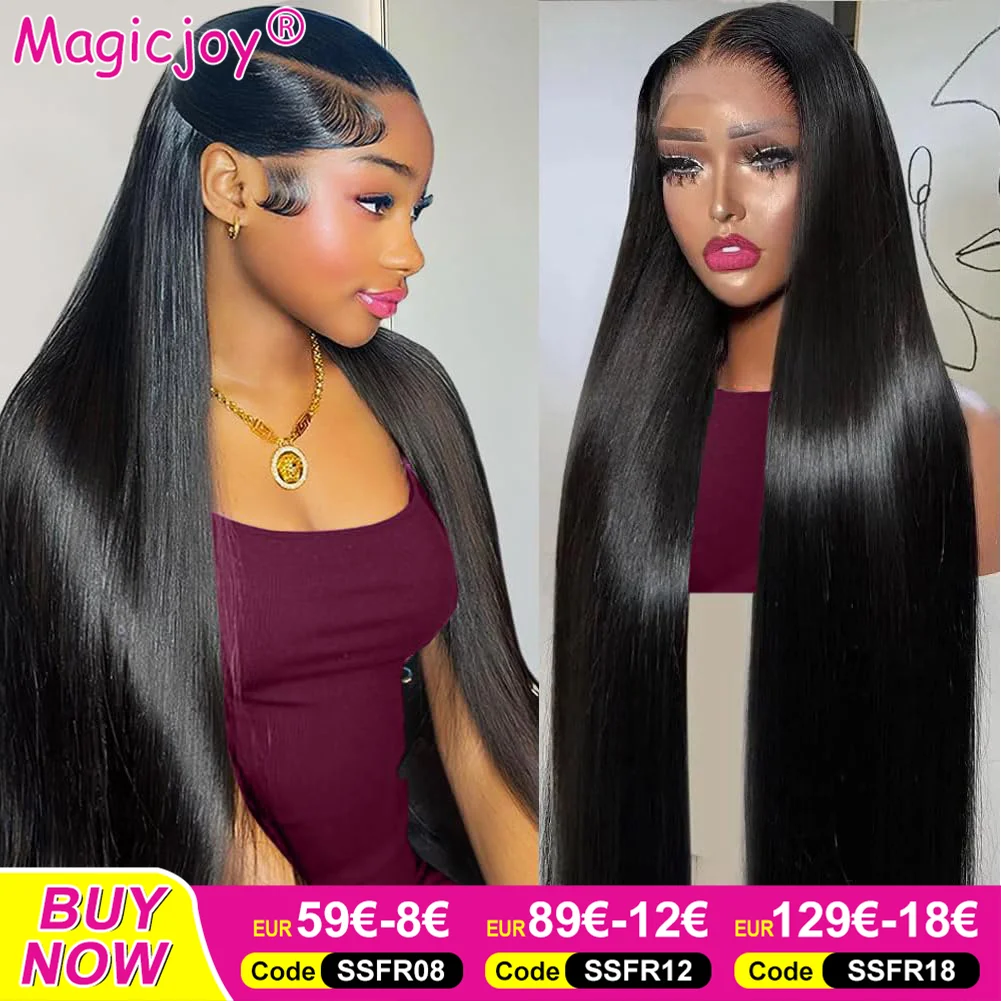 VRVOGUE Straight Lace Front Wigs Human Hair 13x4 13x6 Lace Frontal Wigs Human Hair Wigs Pre Plucked for Black Women 28 Inch