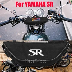 For YAMAHA SR 400 500 250 400FI  Motorcycle accessory Waterproof And Dustproof Handlebar Storage Bag navigation bag