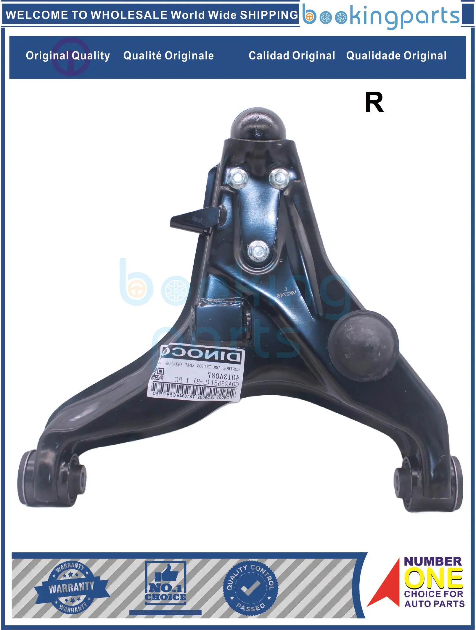 

COA25551(R-B),4013A088,4013A088T,4013A088 R,4013A088R,BS519,4013A087,4013A330 Control Arm For MITSUBISHI TRITON KB4T (4x4)06-