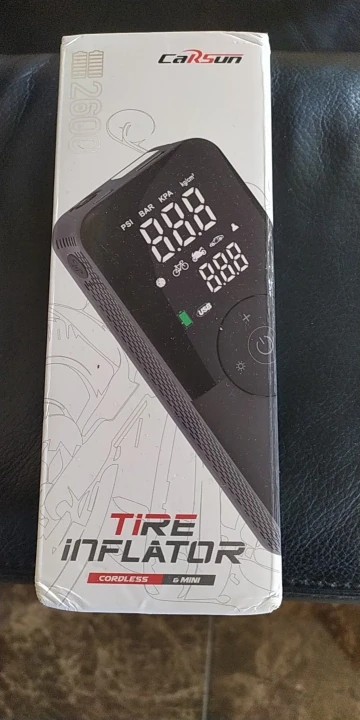 VanVolt AirGo™ Cordless Digital Tyre Inflator - Portable 150 PSI Air Pump photo review