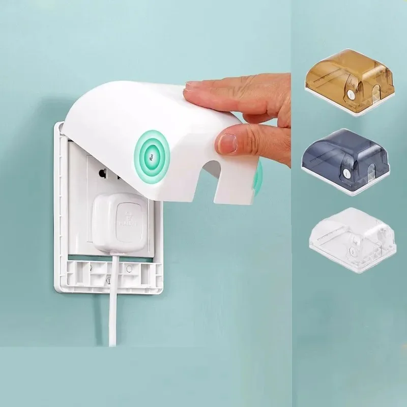 

Socket Protection Cover Baby Proof Super Hard Protective Case for Interior Electrical Outlets Light Switch Kids Safe Cover Box
