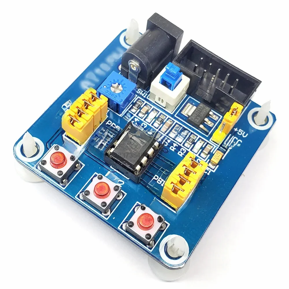 Nowy Attiny13 AVR rozwój moduł tablicy nauka tablica doświadczalna opracowanie tablic testowych z przewód zasilający USB dla Attiny 13 AVR — zdjęcie 2
