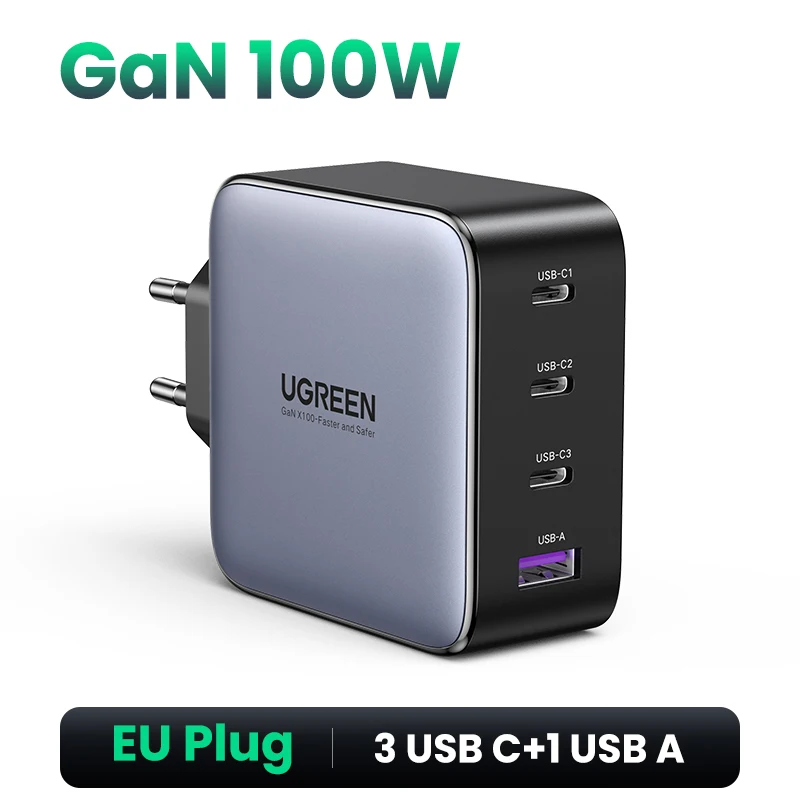 UGREEN GaN 100W急速充電器 iPhone 17 MacBook対応