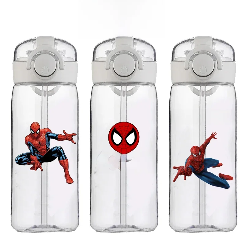 Marvel Large Capacity Water Cup, Produto comestível, Plástico, Chaleira resistente ao calor,