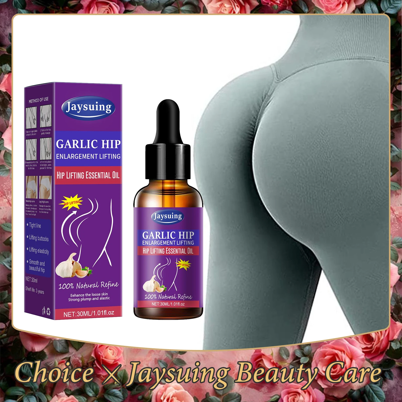 

Buttock Enlargement Oils Butt Enhancer Plus Size Hip Lift Up S Shape Body Firming Nourishing Shaping Sexy Body Hip Lifting Oil