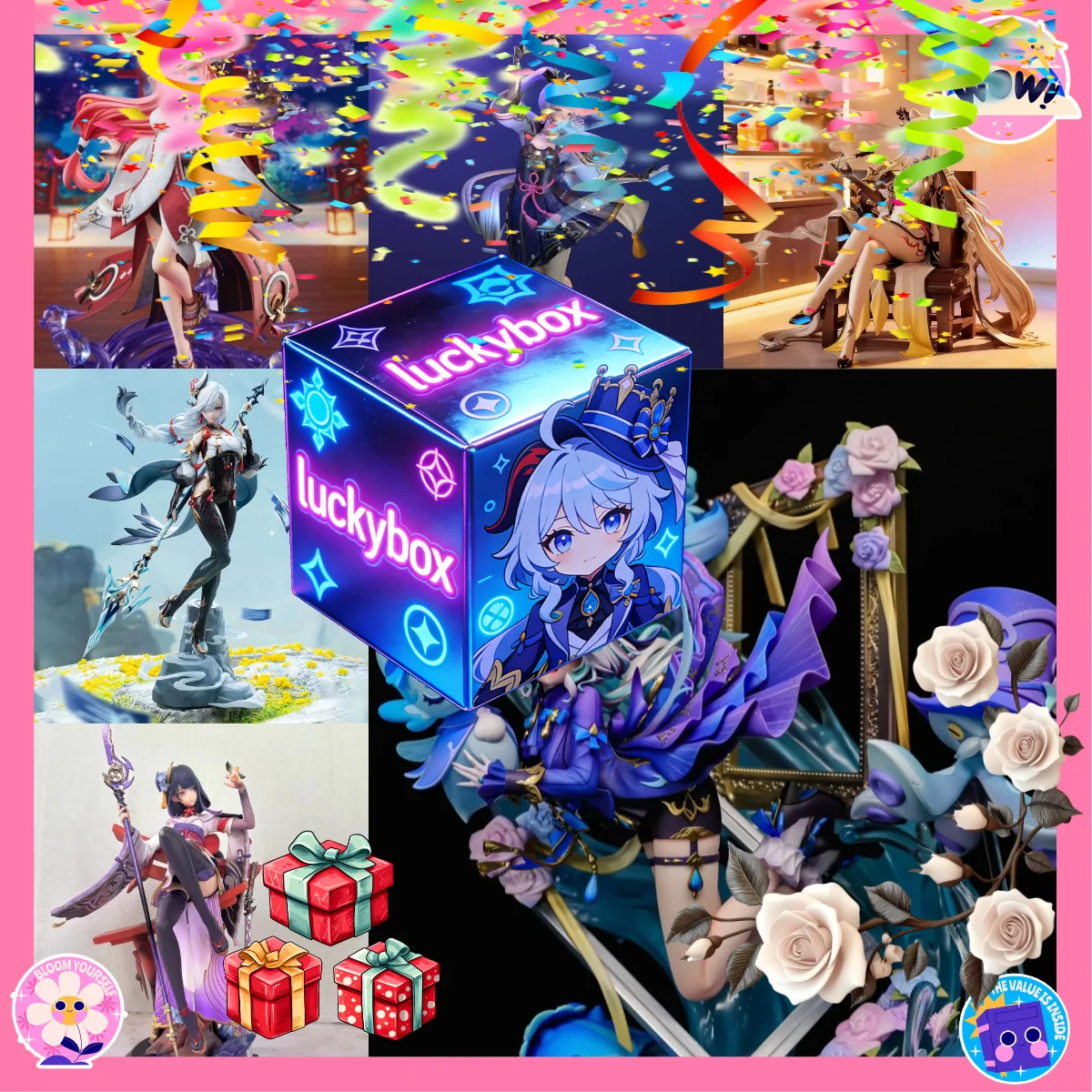

Коллекционная фигурка персонажа игры Genshin Impact, идеальный подарок на день рождения и для геймеров