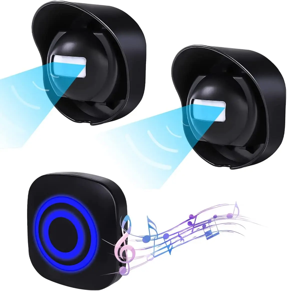 

Входная сигнализация, детектор прохода, беспроводной дверной звонок, датчик доступа, детектор движения, дверной звонок с 38-мелодиями, сигнализация на подъездной дороге