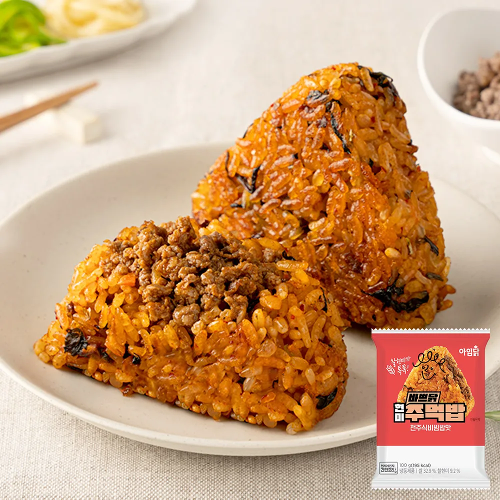 [Breast Chicken] Bad Chicken Brown Rice Ball 100g 6 Types 12 Packs