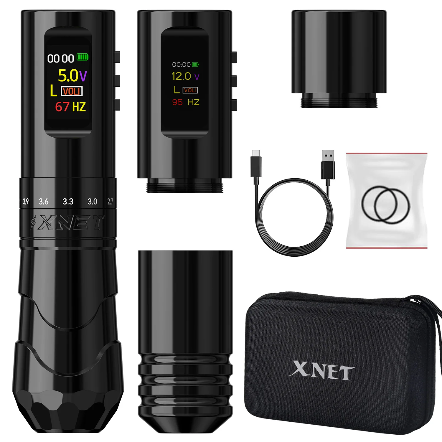 XNET Void Professional Wireless Tattoo Machine Pen 7 Adjustable