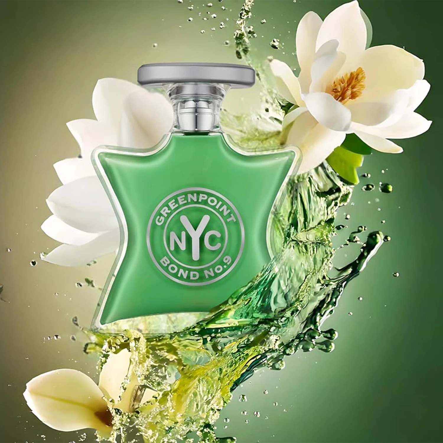 Bond No. 9 New York Greenpoint Eau de Parfum Spray for Unisex – Fresh Green Floral & Warm Amber Scent, Lily of the Valley, Green Notes & Musk, Long-Lasting Luxury Fragrance, Perfect Gift, 3.4 fl oz / 100 ml view 5