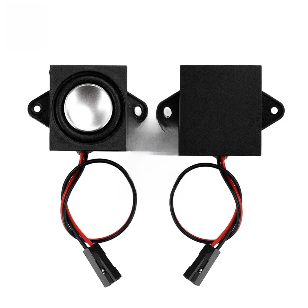 Mini Speaker Arduino 2831/3128 holte speaker 3 w 4/8 ohm full range bass speaker BOX reclame machine speaker 2.0 terminal - afbeelding 2