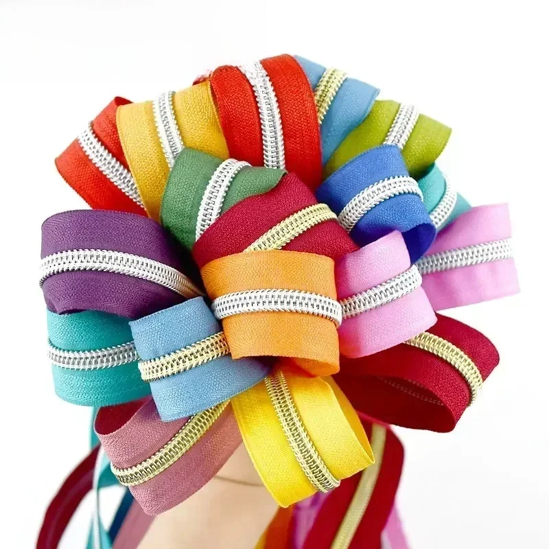 A/5/10/20M #   Nähen Reißverschlussband Nylon Reißverschlüsse für Tasche Spule Rolle Reißverschlüsse am Meter Bekleidungsreparaturset DIY Nähzubehör