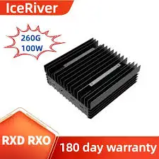 HOT SALES BUY 5 GET 3 FREE IceRiver RXD RX0 260G 100W Radiant ASIC Miner with PSU Ship