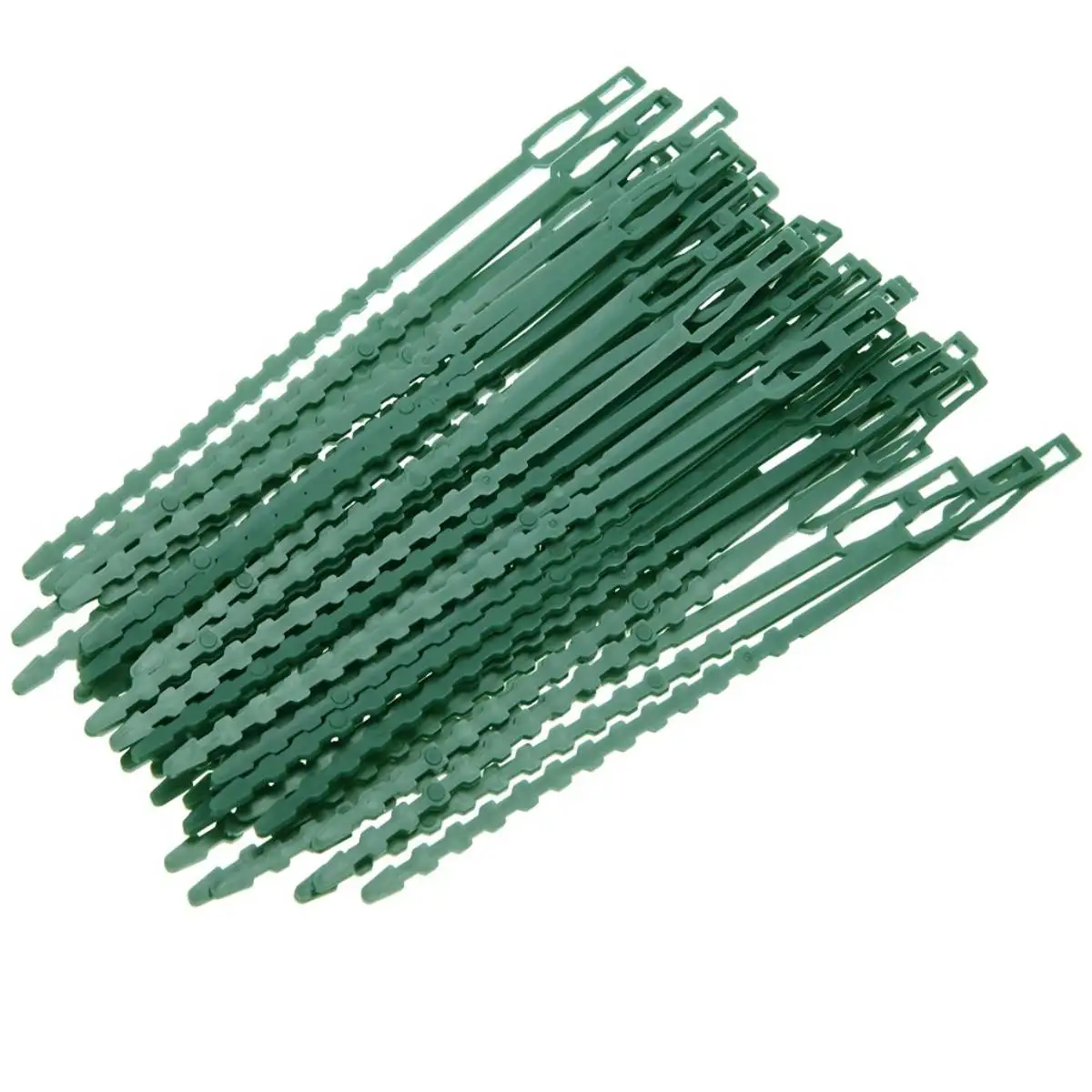 30/50/100/200pcs Reusable Garden Nylon Cable Tie Plant Support Bush Fastener Tree Lock Nylon Adjustable Plastic Gardening Cable