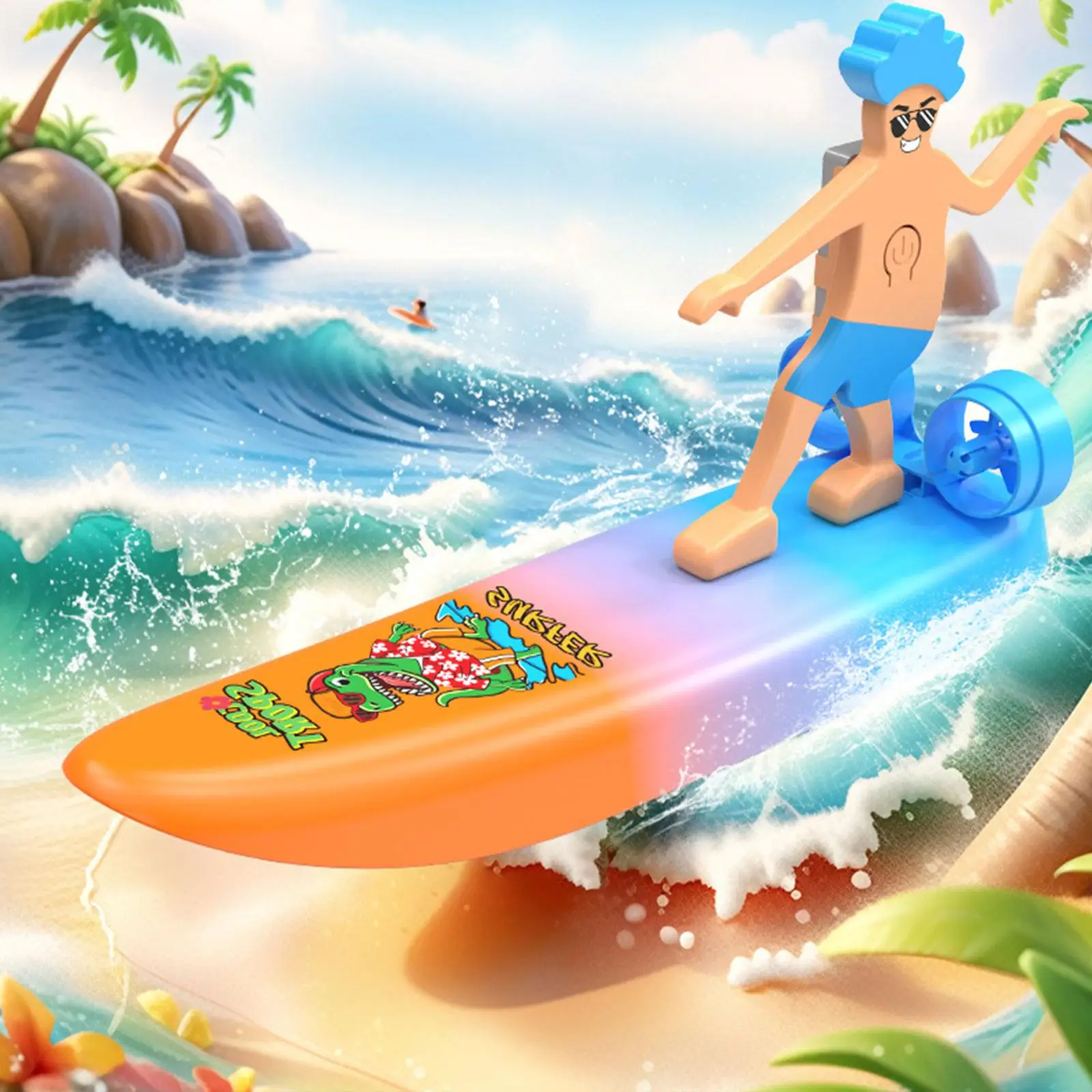 Bateau RC, jouet de jeu d'eau Rechargeable, bateaux électriques étanches, cadeau pour enfants