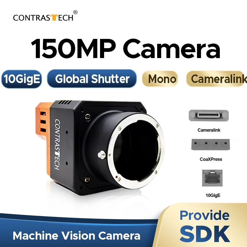 High Resolution 103MP 151MP 10GigE Industrial Camera GMAX32103 IMX411 Global Shutter GeniCam Standard Large Format forInspection
