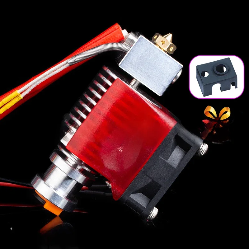 R Trianglelab Highall-metal V6 Hotend 12V/24V Remote Bowen Print J-head Hotend i wspornik wentylatora chłodzącego do v6 HOTEND do PT100 — zdjęcie 2