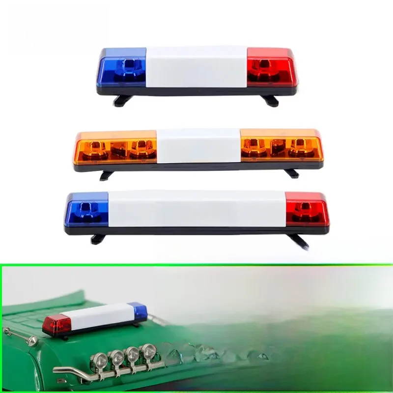 BITRC LED roterende waarschuwingslamp voor 1/14 Tamiya RC vrachtwagen voor Scania 770S - afbeelding 2