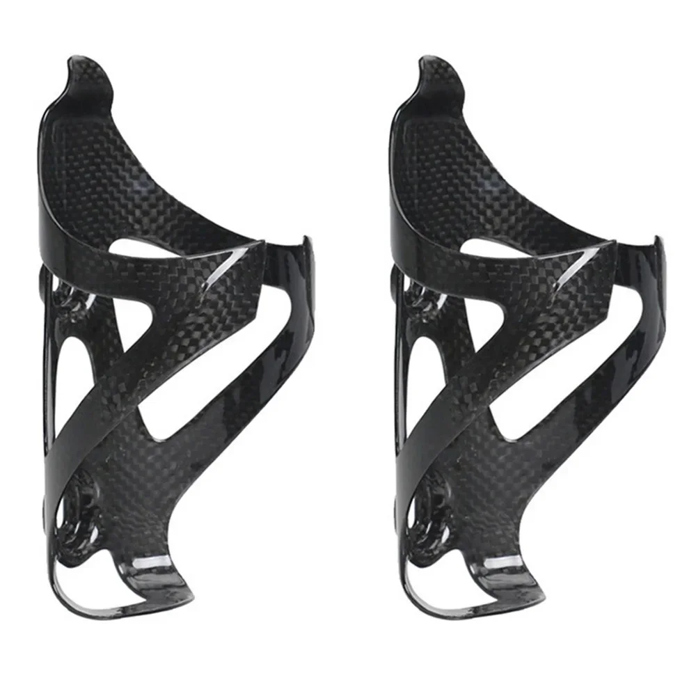 AliExpress 2PCS Full Carbon Fiber Bicycle Water Bottle Cage MTB Road Bike Bottle Holder Ultra Light Cycle Equipment Matte/Gloss