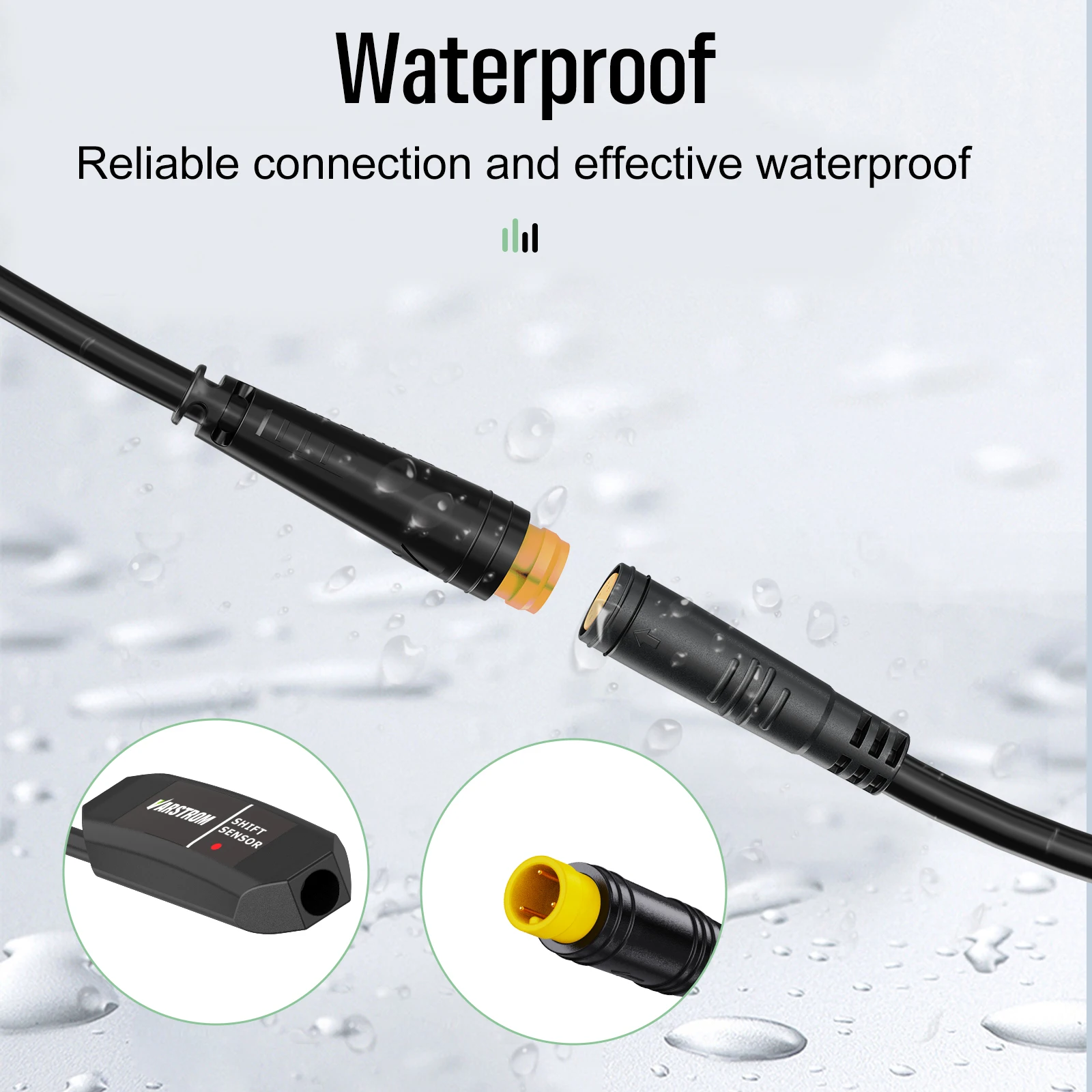 Varstrom Gangsensor E-Bike Sensor Schaltsensor für Mittelmotor BAFANG BBS01 BBS02 BBSHD Tongsheng TSDZ2B TSDZ8 TSDZ16 BBS E-Bike Geschwindigkeitssensor – Detail 6