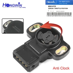 Sensor de posición del acelerador MD614735 TPS para MITSUBISHI Galant, Pajero, FTO, Montero, Sigma, Challenger, Diamante