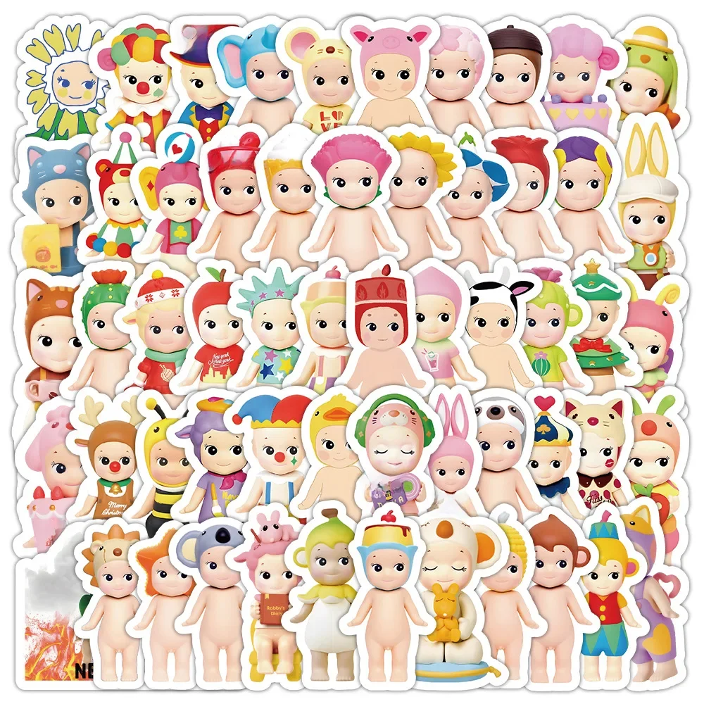 AliExpress GOGOTU 10/30/50/100PCS Kawaii Sunny Angel Stickers Character Goods Cartoon Decals Toys DIY Notebook Stationery Phone Bike Kids Gifts