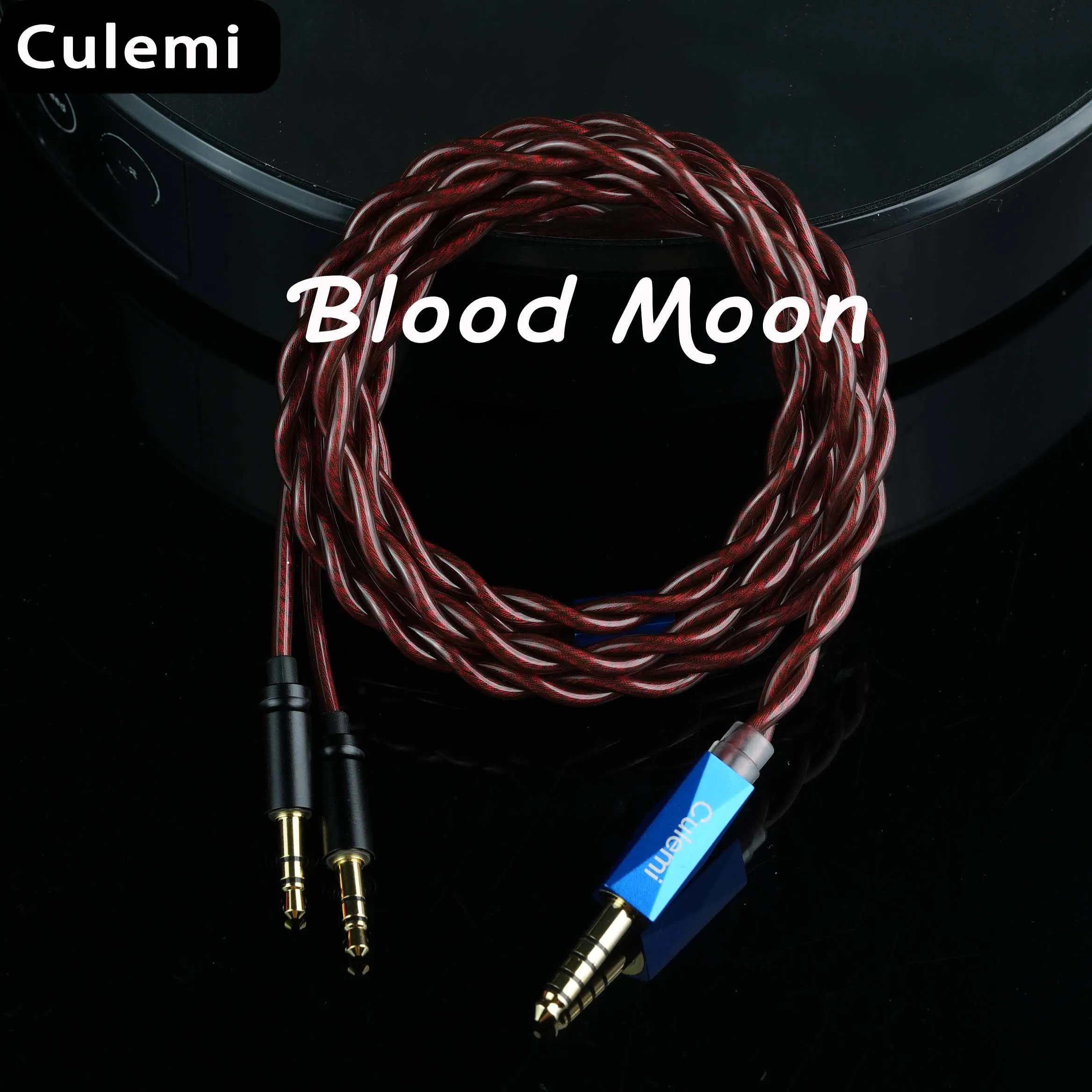 Kabel słuchawkowy Culemi-02S, podwójny 3.5mm na 2.5/4.4/6.35mm/XLR, kabel symetryczny do słuchawek HIFI MAN HE400SE SONY DENON, kabel zamienny — zdjęcie produktu 7