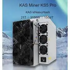 DC BUY 3 GET 2 FREE New Antminer Ks5 Pro 3150w Miner Kaspa Miner Cryptocurrency Mining Machine