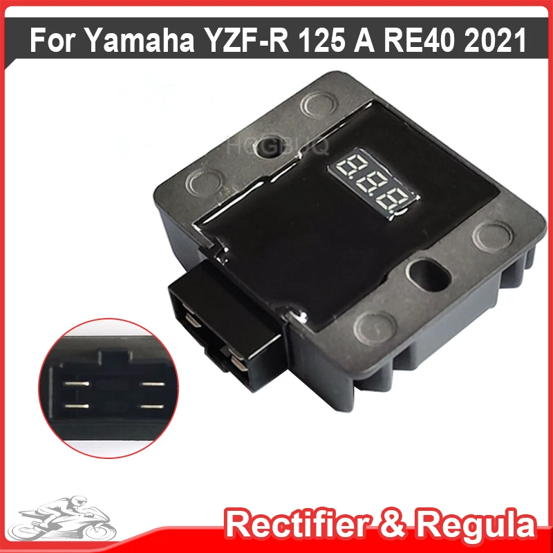 Motorcycle Intelligent Detection Automatic Adjust Voltage Voltage Regulator Rectifier For Yamaha YZF-R 125 A RE40 2021