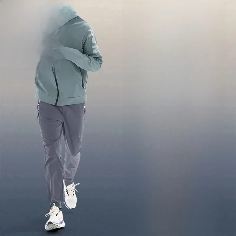 AliExpress Men's Sportswear Suit Running Fitness Quick-Dry Windproof Outdoor Training Clothing Jacket Cycling Morning Jogging Tracksuits