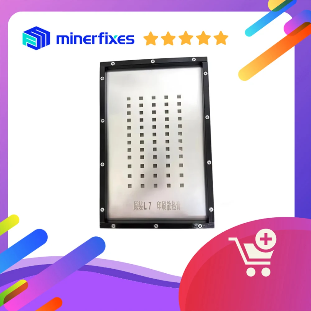 

L7 Hash Board Heatsink Stencil For Thermal Paste Hash Board Asic Chip Thermal Grease Planting Platform Mord For Bitmain L7Miner