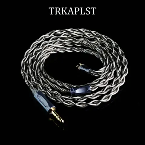 TRTAPLST-34 In-Ear Headphone Cable | Compatible with 0.78-pin MMCX, IE900, TRSDual, 3.5mm | Fit for HIFIMAN FIIO Headsets