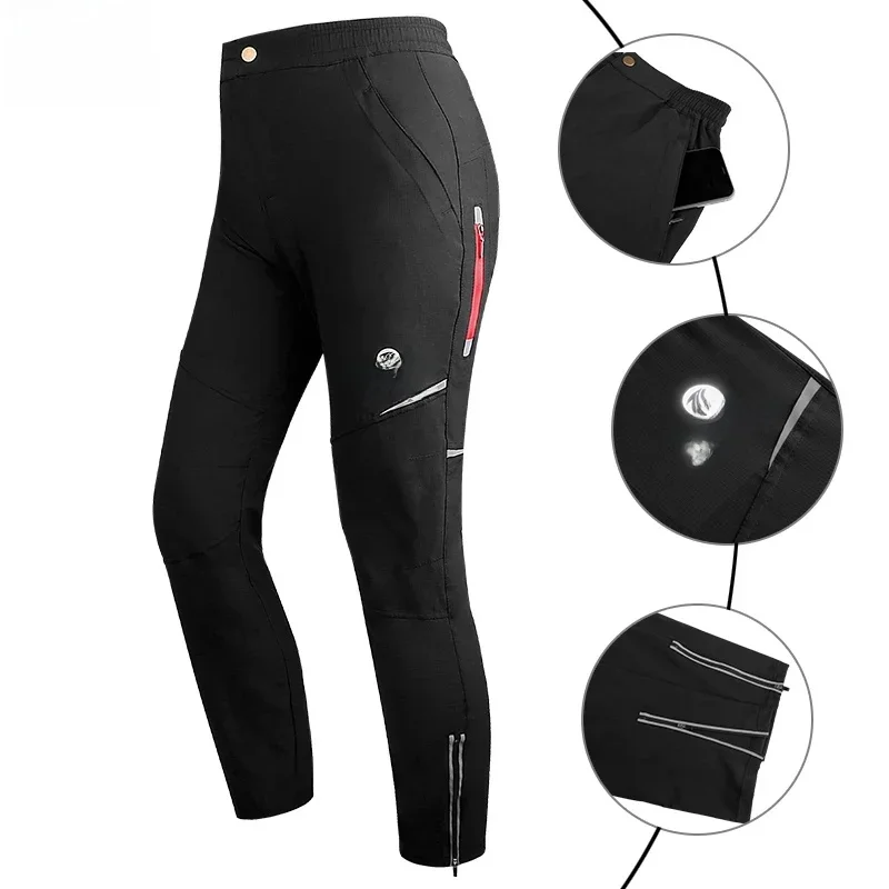 AliExpress X-TIGER Men's Cycling Pants Quick Dry Breathable Bike Pants Polyester Mesh Cycling Tights Ciclismo Hombre Casual Pants