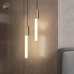 Nordic LED Pendant Light Indoor Lighting Hanging Lamp For Bedroom Bedside Living Room Stair Home Decoration Dining Tables Light