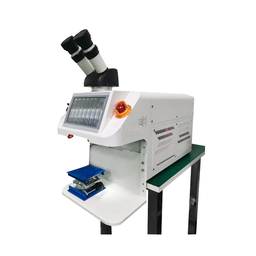200W Jewelry Spot Laser Welding Machine 150W Mini Dental Steel Metal Aluminum Solder Silver Gold Chain Repair