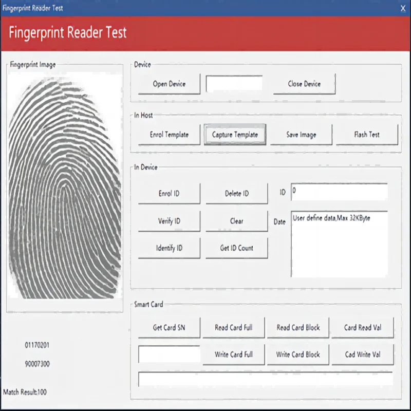 USB Optical Fingerprint Module, Support Android, Windows, Linux SDK Secondary Development, Time and Attendance System Control