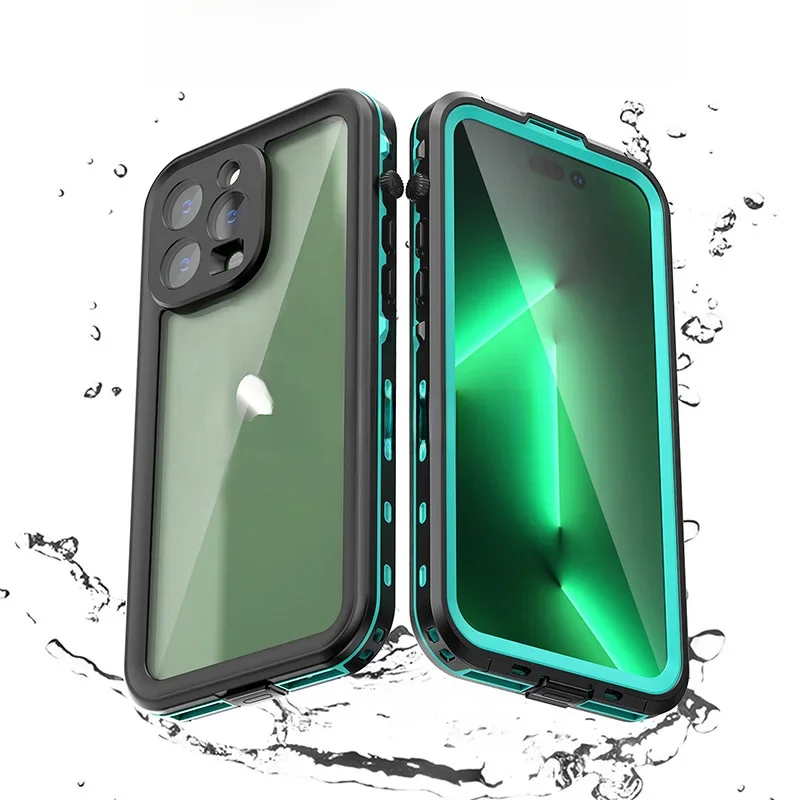 IP68 Wodoodporny dla IPhone 16 15 14 13 12 11 Pro Max XS Max XR SE 78 Etui RedPepper Pokrowiec Nurkowanie Podwodne Pływanie Sporty na świeżym powietrzu — zdjęcie produktu 7