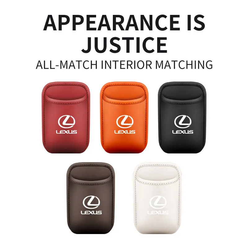 بو الجلود حامل الكأس سيارة صندوق منظم لكزس ES GS IS LS RX NX UX LX GX RC LC RZ CT HS SC ES350 RX350 RX450h LS500h LC500 V