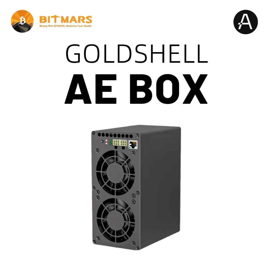 FA Unlock the Future of Mining with the Goldshell AE BOX! 🌟 🔑 Key Features: 💪 Exceptional Hashrate