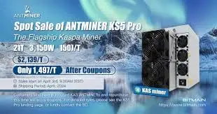 AK BEST OFFER BUY 5 GET 3 FREE KAS Miner KS5 Pro