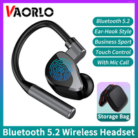 VAORLO Wireless Earphones Headphone Bluetooth 5.2 In-Ear Touch Control Business Headset Sports Earbuds For Xiaomi Huawei iPhone