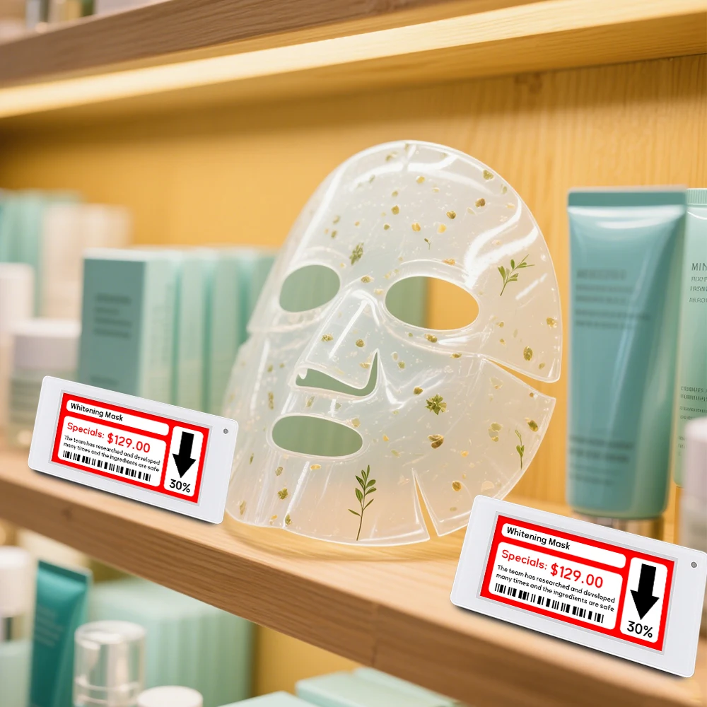 29インチble-3色eインクディスプレイ-電子棚札-電子デジタルプライスタグ（小売用）