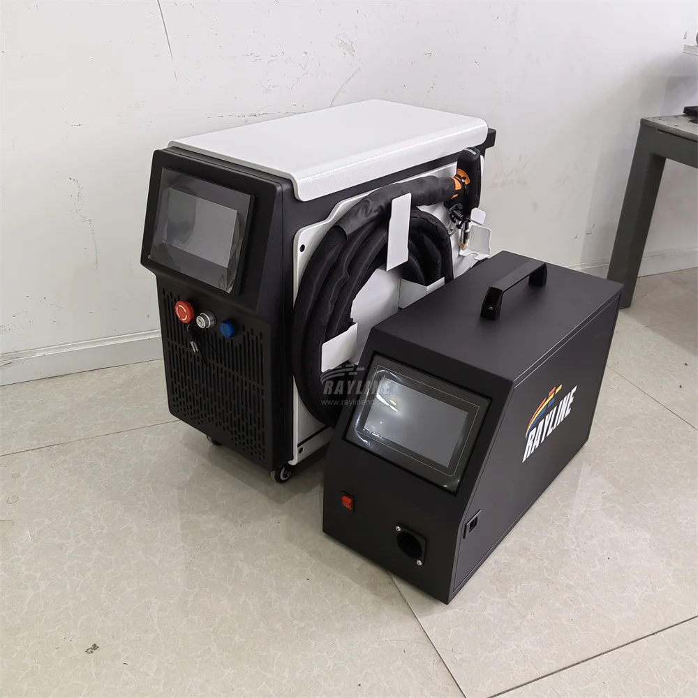 آلة تنظيف اللحام بالليزر الكربون الصلب المعادن 2KW 3KW 1500W آلة لحام ألياف الليزر يده المعادن 3 في 1